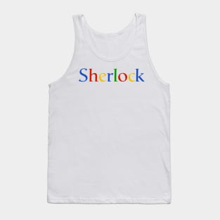 Sherlock Google Tank Top